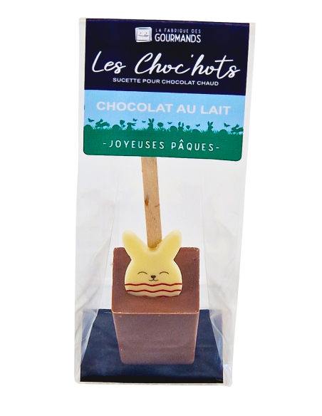Choc'hot chocolat au lait - Pâques 30g. Choc'hot chocolat au lait - Pâques 30g.