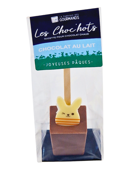 Choc'hot chocolat au lait - Pâques 30g. Choc'hot chocolat au lait - Pâques 30g.