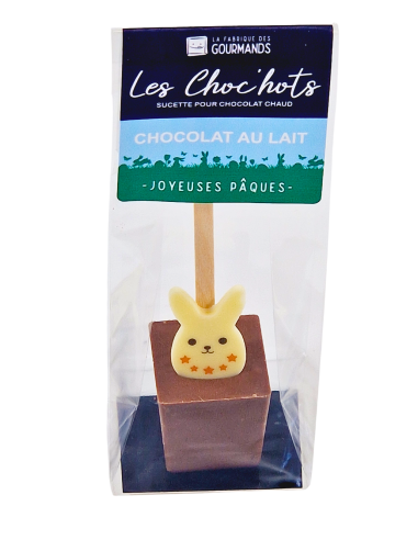 Choc'hot chocolat au lait - Pâques 30g. Choc'hot chocolat au lait - Pâques 30g.