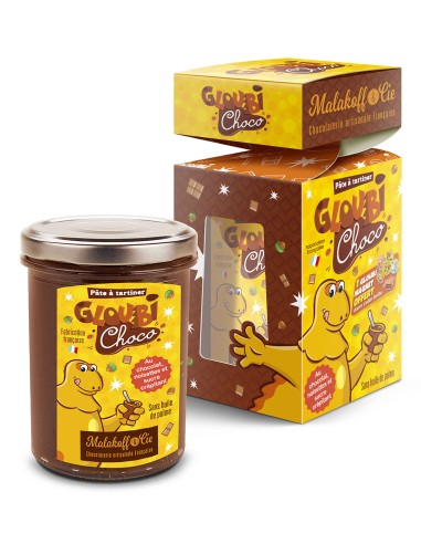 Pâte à tartiner GLOUBI-CHOCO 240g. Pâte à tartiner GLOUBI-CHOCO 240g.