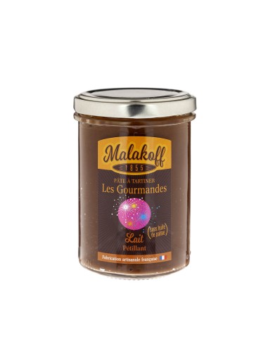 Pâte à tartiner Chocolat Pétillant 240g. Pâte à tartiner Chocolat Pétillant 240g.