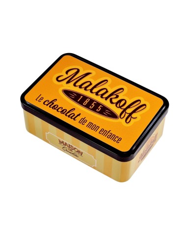 40 Mini Chocolats Mélangés Coffret Boite Métal 300g. Visuel 1855 