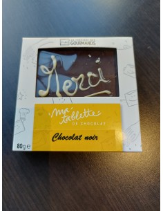 Tablette chocolat noir 80g. - Merci