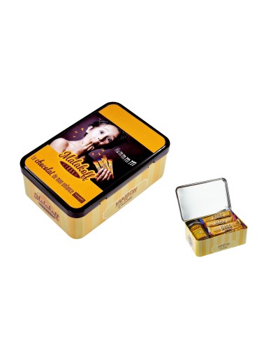 Coffret Boite métal 20 barres + pot...