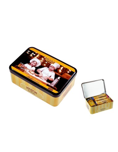 Coffret Boite métal 20 barres +pot...