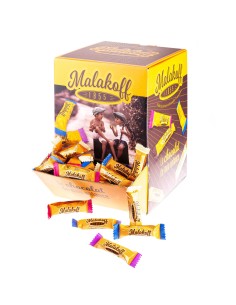 Présentoir 3Kg. Mini Chocolats Noir Noisettes (env. 400)