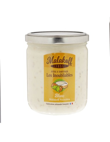 Pâte à tartiner Blanc Noisettes 450g.