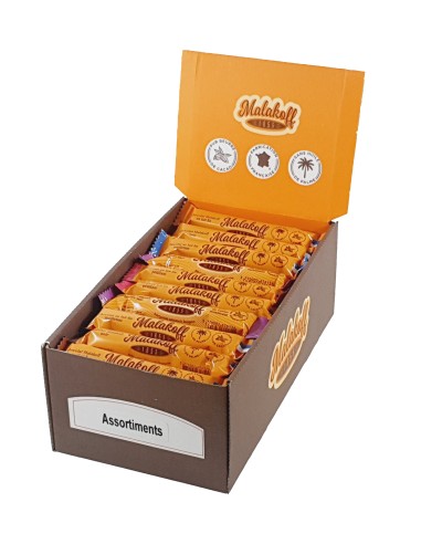 60 Chocolats Mélangés Emballés 1,110g.