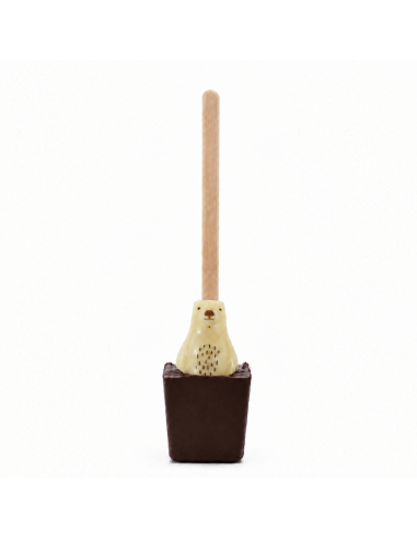 Sucette à tremper Choc'hot chocolat noir - Noël 30g.