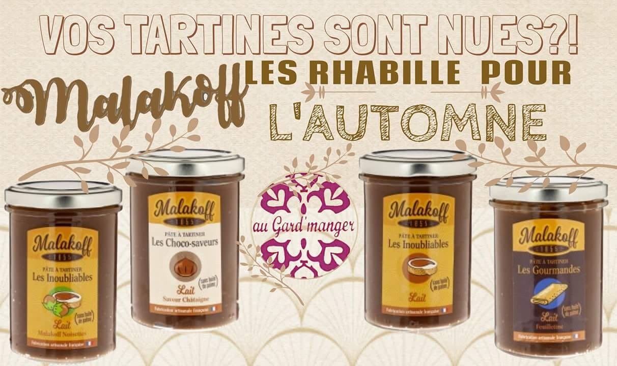 Retrouvez les chocolats Malakoff chez Gard'Manger
